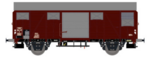 Exact-Train H0 Güterwagen K4 SBB Ep. III