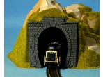 N Tunnel-Portal 1-gleisig, Kunst